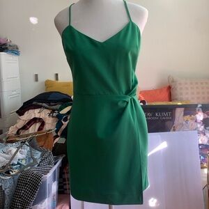 NWT! NBD Kelly Green dress